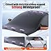 Car Windscreen Cover Fits for Winter for Renault Koleos 2010-2018, Magnetic Car Screen Cover Front Window Windshield Frost Snow Covers Sun Shade