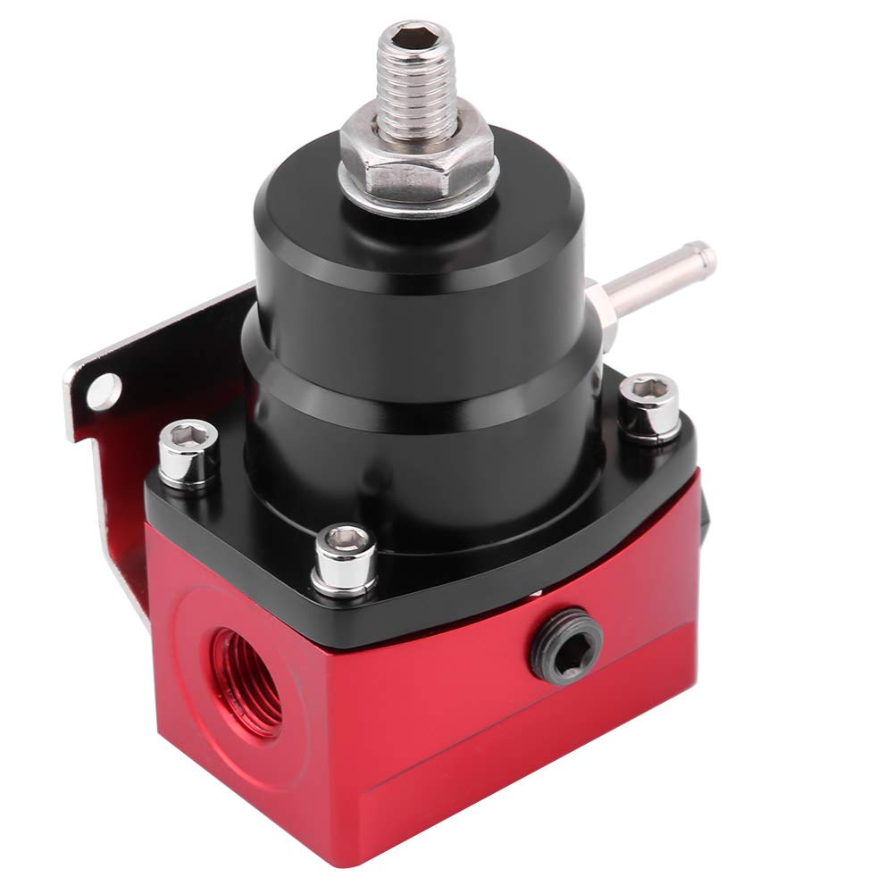 KIMISS Kit regolatore di pressione carburante universale regolabile 0-100psi calibro AN 6 raccordo