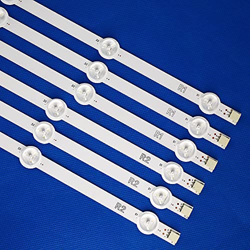 Tira LED 6916L-1272A para retroiluminación de televisión LG 50LN5400 Fila 2.1 Rev 0.4 de 50''