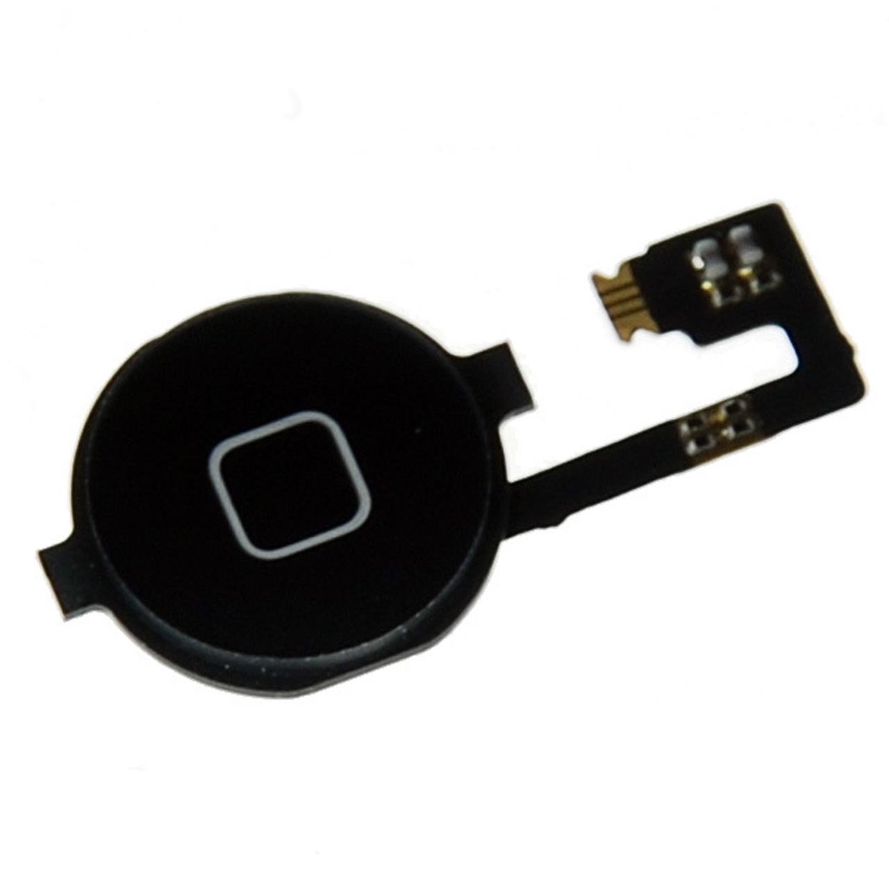 TASTO HOME NERO DI RICAMBIO PER APPLE IPHONE 4S PULSANTE