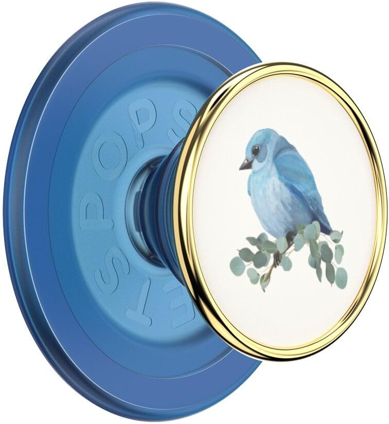 PopSockets Phone Grip for MagSafe, Magnetic Holder- Blue Bird image 4