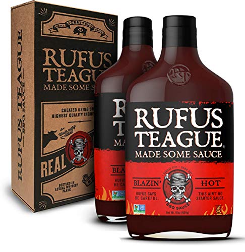 Rufus Teague: BBQ Sauce - 16oz Bottles - Premium BBQ Sauce - Natural