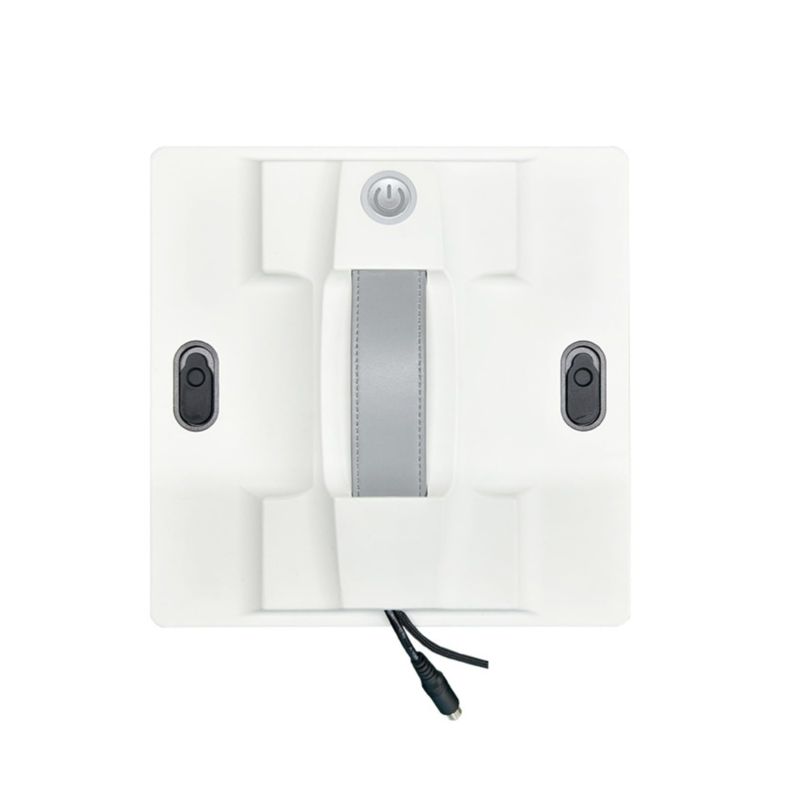 Hghadpltm White Automatic Window Cleaning Robot, Auto Spray Water 5600Pa High Suction Frame Detection Remote Control Window Cleaner Robot For Smooth Surfaces