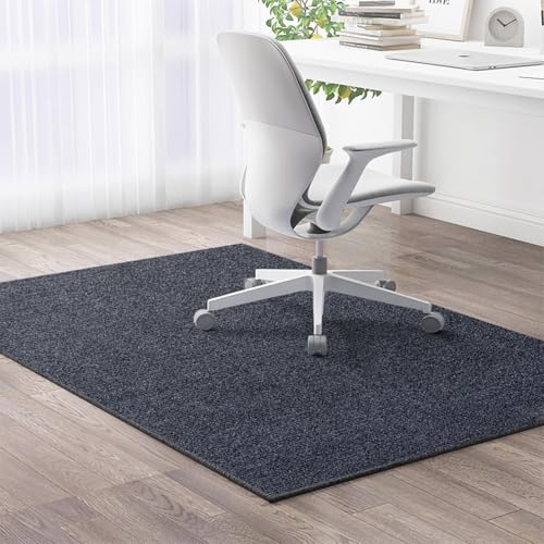 cxyin-home �`�F�A�}�b�g 90×150cm �h�� ���h�~ �}�b�g ����6mm �ėp�`�F�A�}�b�g �f�X�N�����}�b�g �Q�[�~���O�`�F�A ��/����h�~ �����΍� ����~�� �Y���ɂ��� TPE �f�X�N���� �J�[�y�b�g ���R�ɃJ�b�g �������ȒP �[���ق�