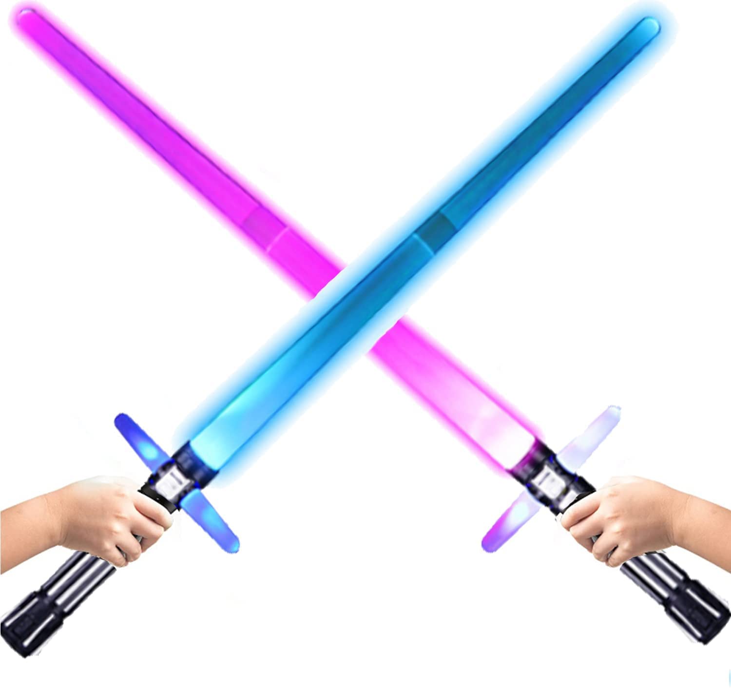 Buy Beauenty 2PCS Flashing Lightsaber Laser Double Light Saber