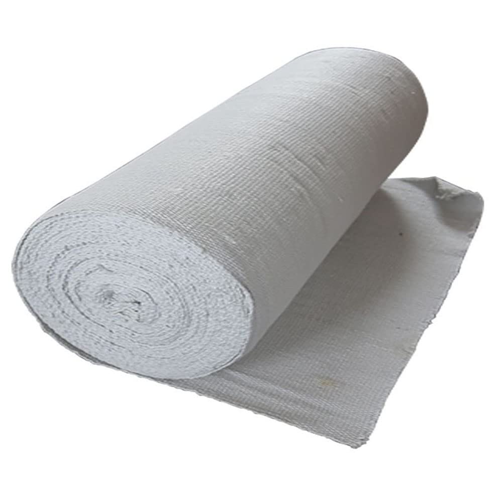SPORTARC Feuerfestes Tuch, 2 mm dick, feuerfeste Decke, 1260 ℃ hochtemperaturbeständige Keramikfasertuch, feuerfeste Decke