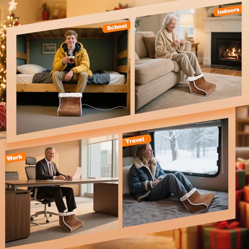 Electric Foot Warmer w/ 6-Level Heating - image 7