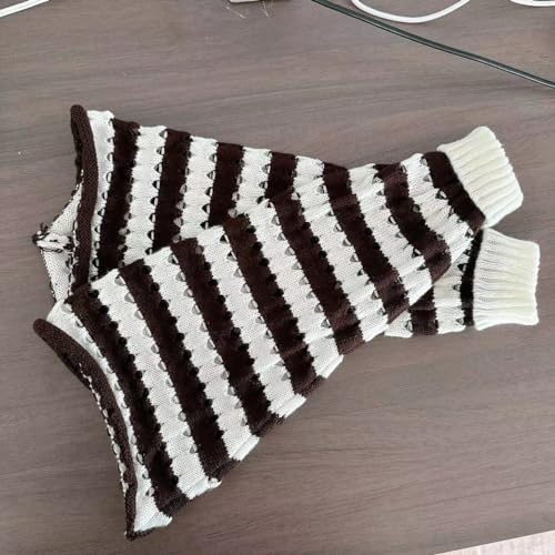 Image of Women Leg Warmer Vintage Striped Leg Socks for Spicy Girls Cute Slim