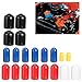 Automotive Vacuum Plugs, Fydun 20 Pcs PVC Bypass Assortment Automotive Carb Line for Carburetor Vacuum Plugs, Intake Manifold Vacuum Fitting 5 Sizes
