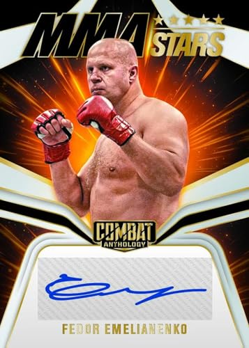 Cartes PFL Panini Combat Anthology 2025 boite de collection