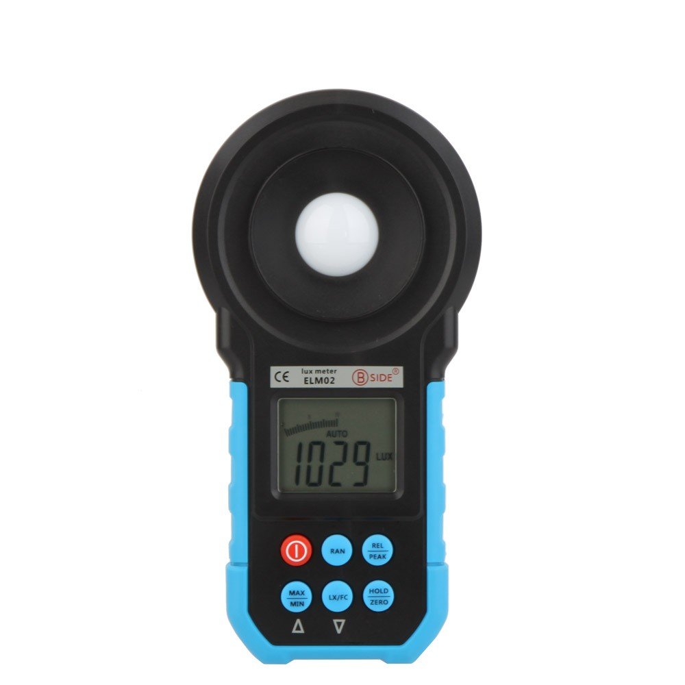 BSIDE ELM02 Digital Lux/FC Meter front view