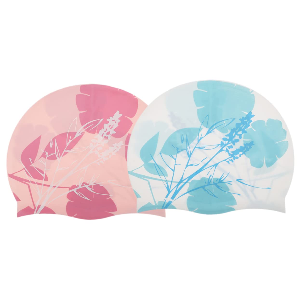 HANABASS Gorro de baño Estampado Gorro de natación para Adultos Sombreros de natación Gorros Natacion Gorro de Natacion Gorra de baño Gorra para Gorras para