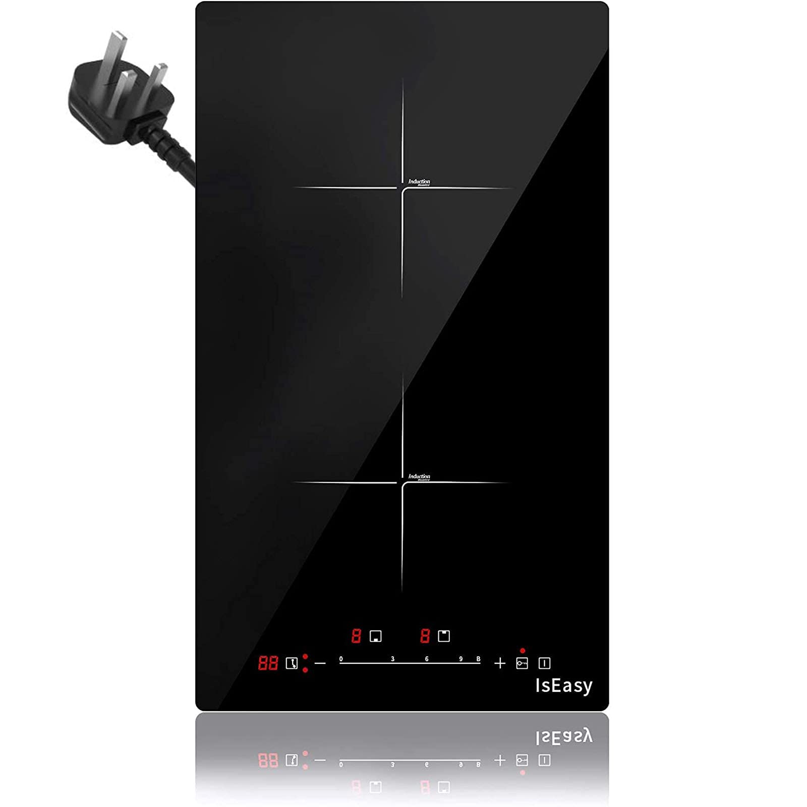 IsEasy Electric Induction Hob with Plugin, Builtin & Portable Cooktop