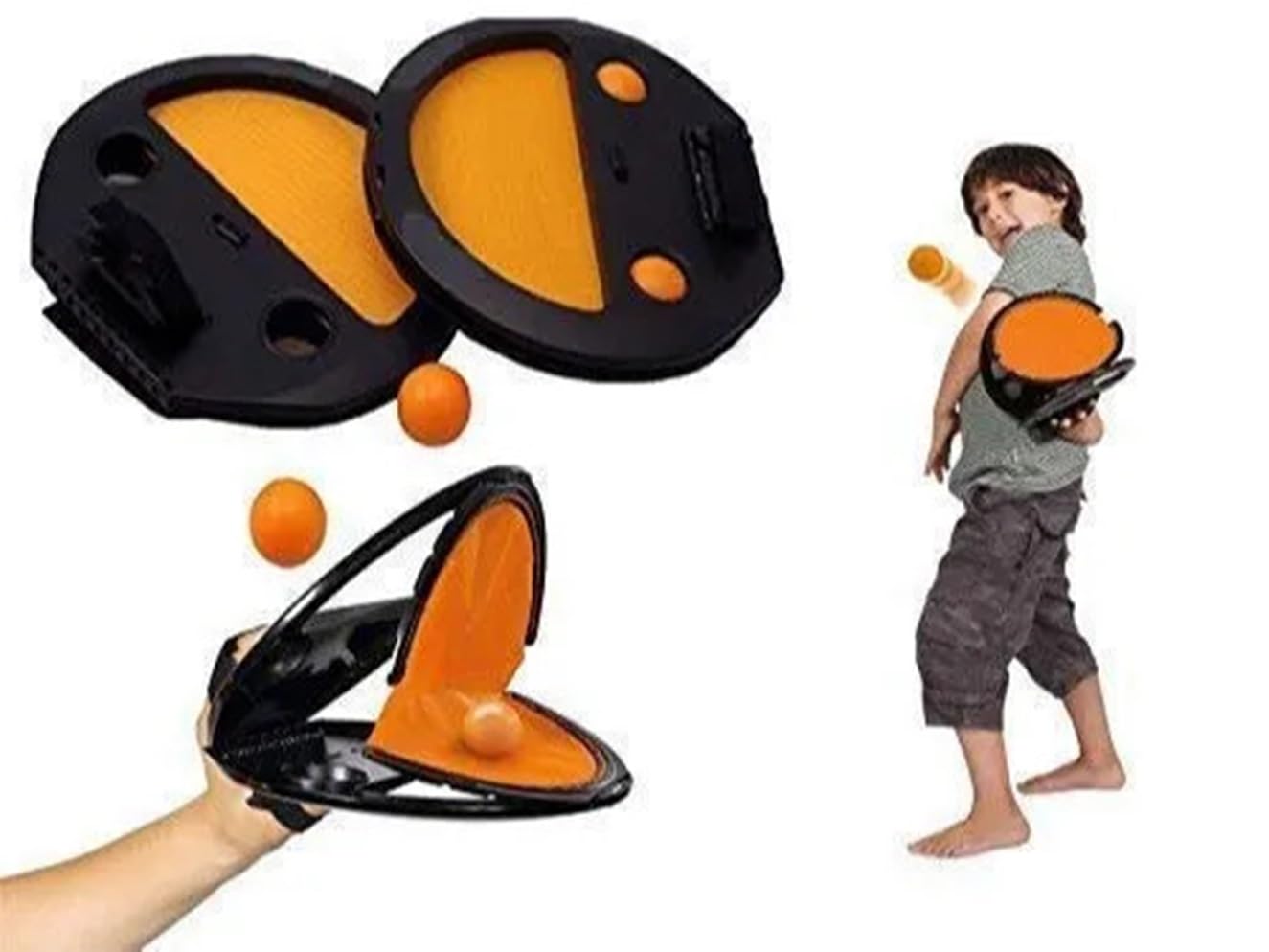 FRATELLI Throw & Catch Ball Game Fun Toy Catch and Throw Ball Outdoor Games for Kids Mix Colors Full Size 1 Set (B0CHJWVQ8X) Amazon Price History, Amazon Price Tracker
