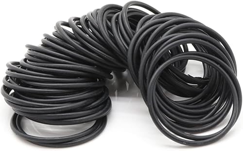 Miniatura 3 de 10 juntas tóricas de goma de nitrilo (color  50 piezas, tamaño diámetro exterior 0.984 in ID 0.866 in CS 0.059 in)