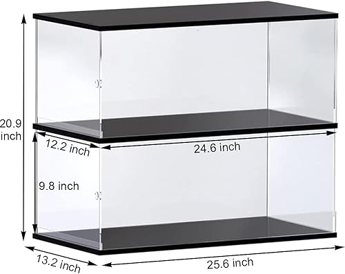 Vista 100 de Choowin Vitrina de acrílico para Lego Infinity Gauntlet 76191 para Lego Gauntlet 76223 para Lego Display Estuches de acrílico transparente grueso
