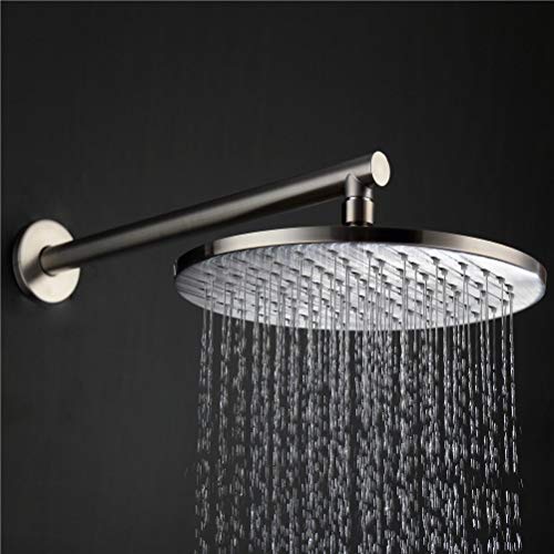 Ensemble de robinet de douche cascade avec jet supérieur de 8" et valve céramique anti-fuite - 3