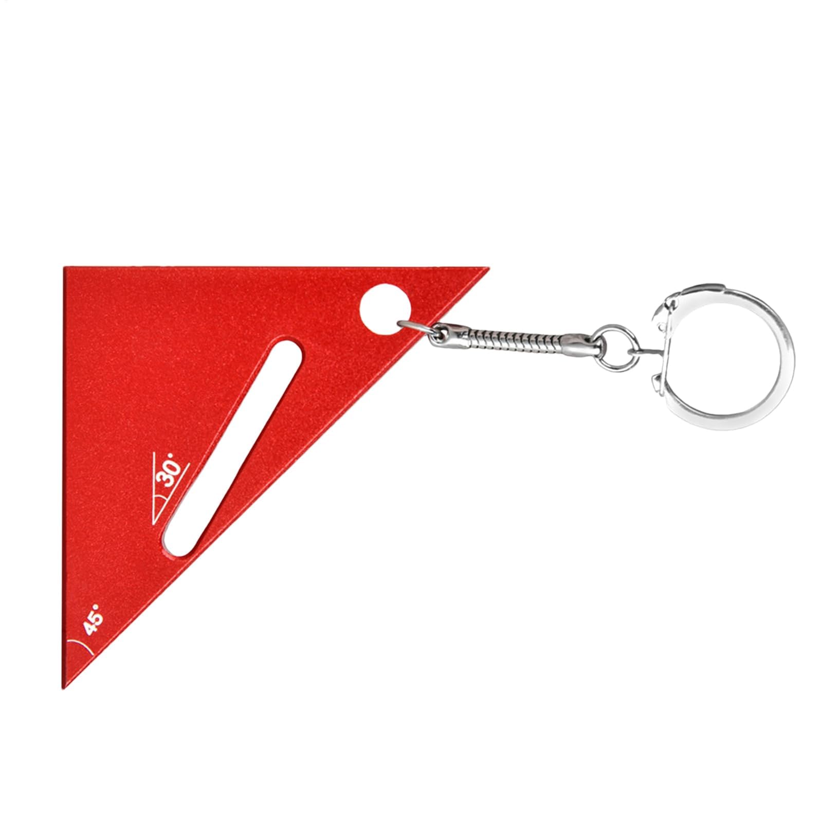 Metal Triangle Ruler,Triangle Measuring Tool Small,90/45 Degree Portable Ruler Alloy