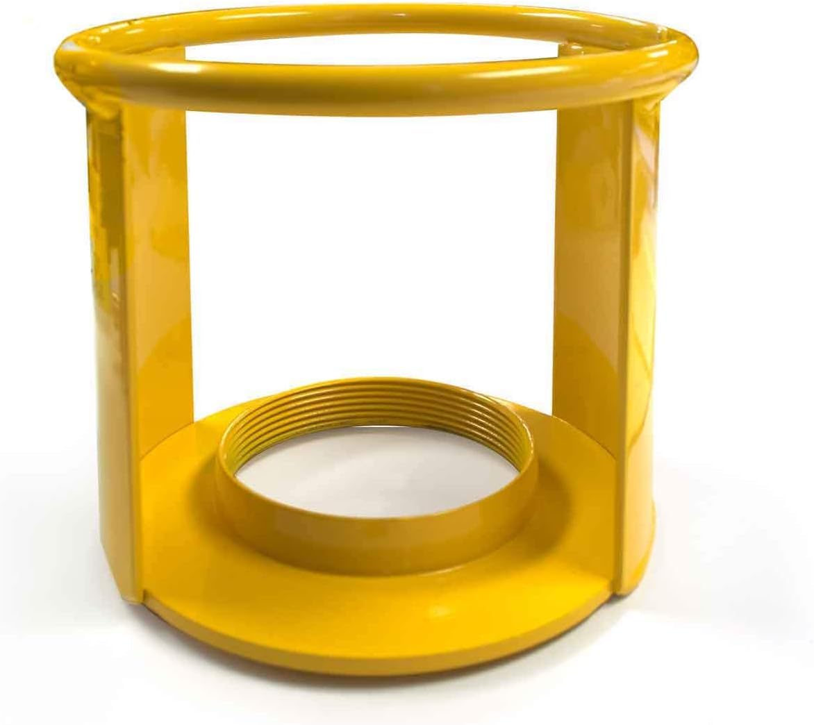 Photo 1 of Acetylene Cylinder Regulator Protector Safety Cap 3-1/2 x 12 Acetylene Tank Safety Cap | Safety Collar for Low/High Pressure Cylinder | Acetylene Tank Protector | Acetylene Cylinder Safety Cap