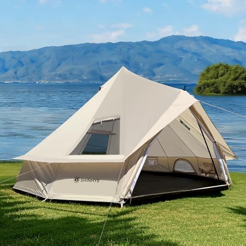 Barraca Bell Yurt, barraca quente de luxo à prova d'água para 4 e...