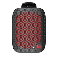 Monster Blaster Micro Wearable Bluetooth Speaker, Clip-on Wireless Speaker for Hands-Free Calls and Music, Small Portable Speaker for Workout, Cycling, Running, TWS Pairing, IPX7 Waterproof, Black