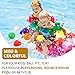 TRENDPLAY Ball Pit Balls Star and Heart Shapes for Toddlers - 100 Count Plastic Balls for Ball Pit Fun and Play, Different Shapes (Rainbow)