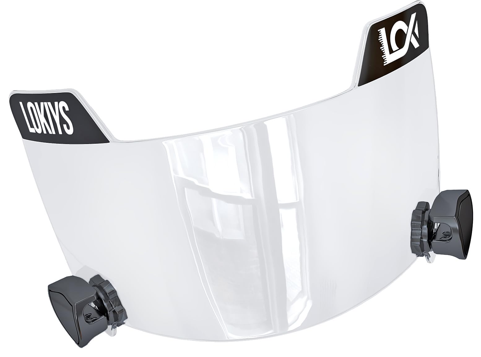 LOKIYS Football Visor - for Youth Football Helmets & Adult Helmets (Clear)