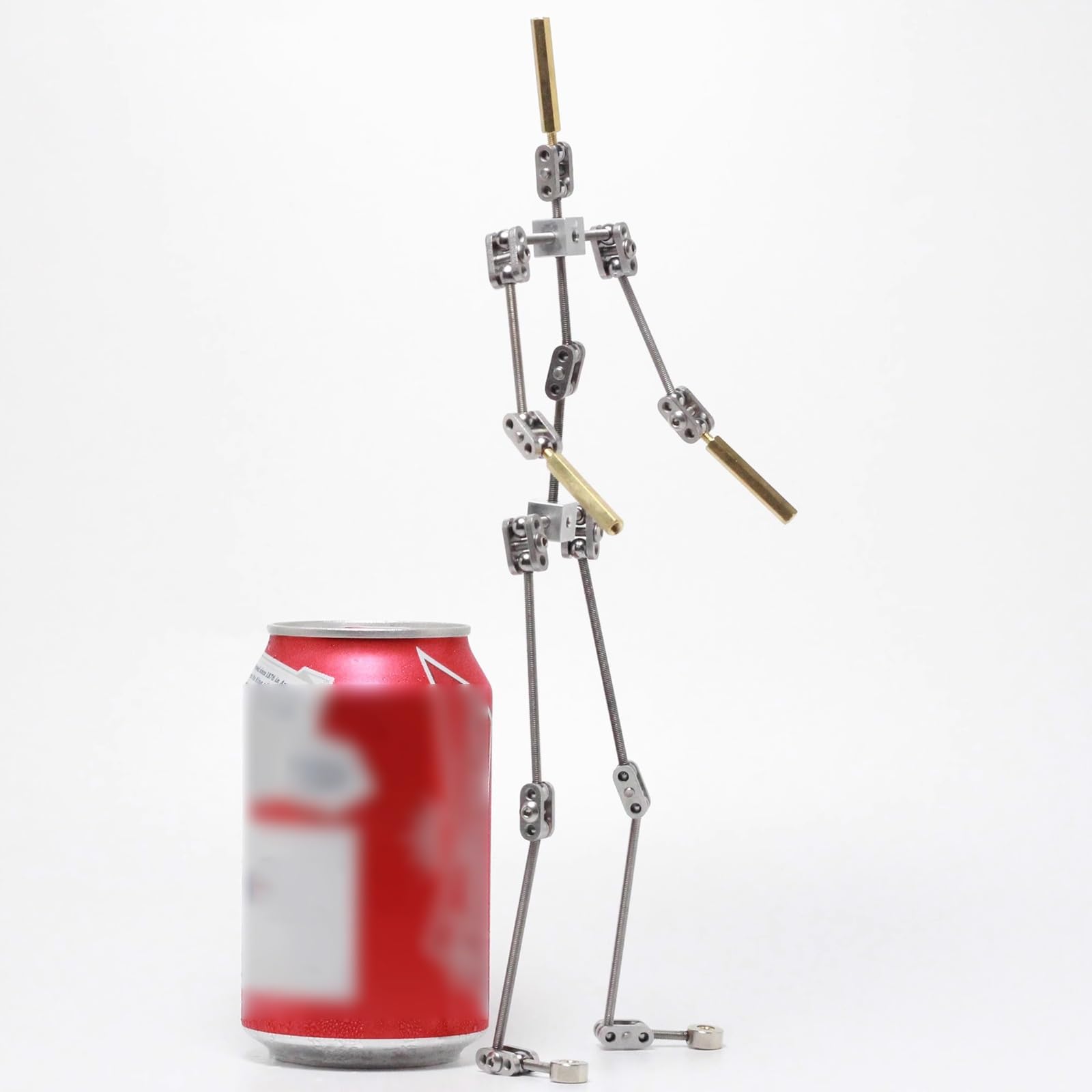 Kits d'armature Stop Motion, Figurine de marionnette en métal for la création de Personnages, 27,9 cm de Haut for Le Studio Professionnel de Bricolage Stop-Motion