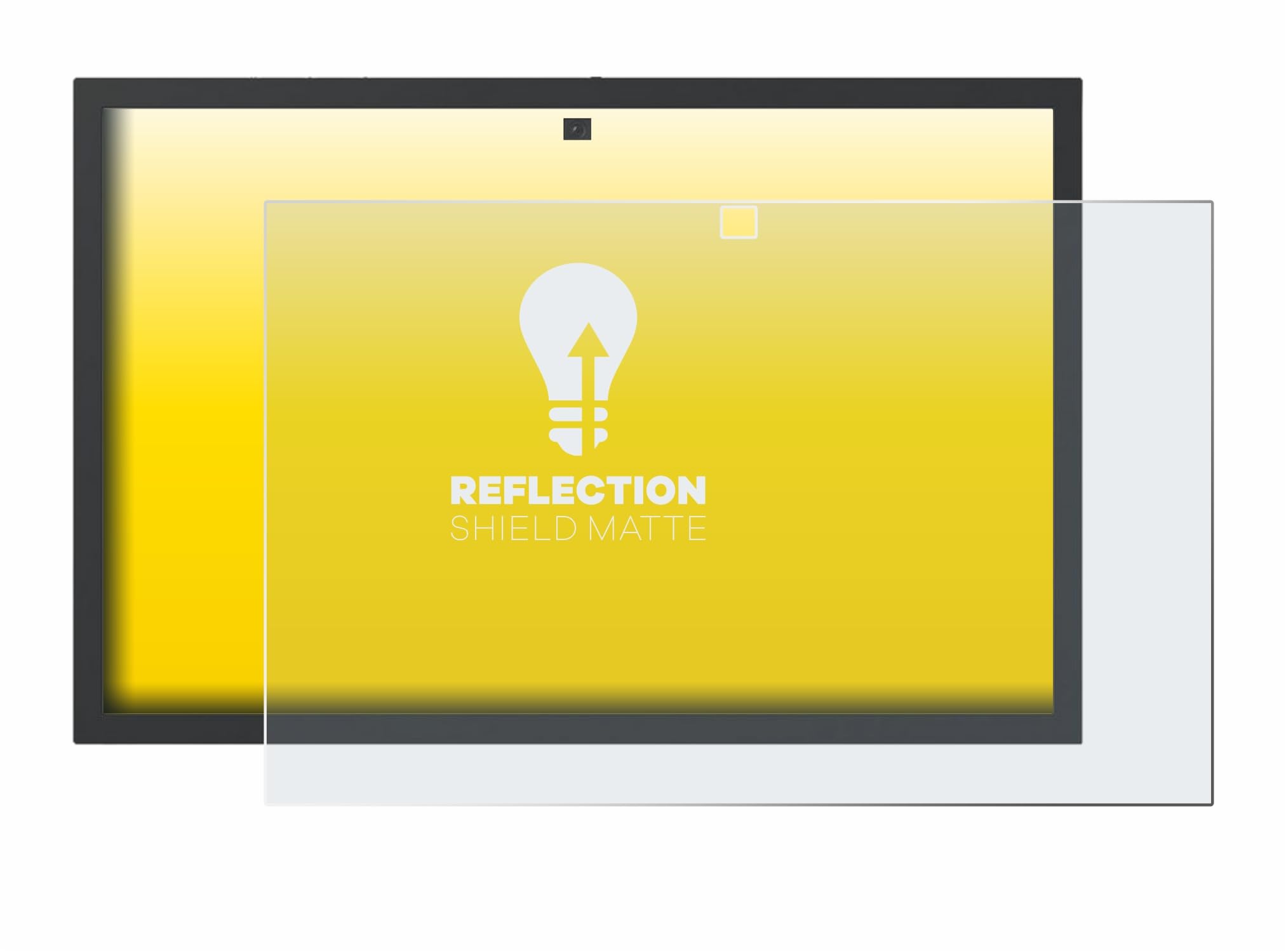 upscreen Protector Pantalla para Amazon Echo Show 21 | , Mate Protección Pantalla Made in Germany, Antireflejos Anti-Huellas
