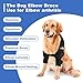 NeoAlly Dog Elbow Brace Protector Pads for Canine Elbow and Shoulder Support Elbow Hygroma, Dysplasia, Osteoarthritis, Elbow Calluses, Pressure Sores and Shoulder Dislocation - XL Pair