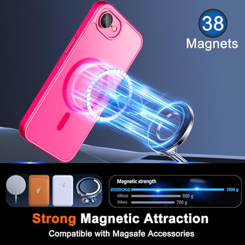 Image of Magnetic for iPhone 17e Case & iPhone 16e Case, Hot Pink