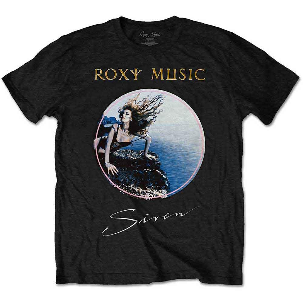 Roxy Music 'Siren' (Black) T-Shirt (XX-Large)