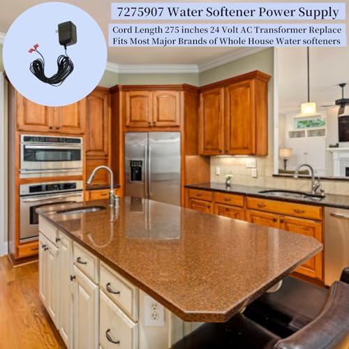 Water Softener Power Supply cord length 275 inches 24 Volt AC Transformer miniatura 2