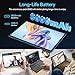 Android 15 10.1 inch Tablet M8 with Keyboard ,12GB+256GB Tablets, 8000mAh Battery, 8-Core, Widevine L1, 2.4/5Ghz Dual Band WiFi/Bluetooth,5/13MP Cameras Bundle with Case, Mouse & Stylus (Blue)