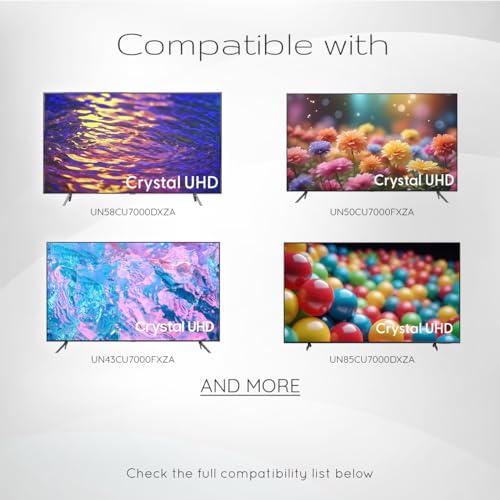 Image of Original OEM BN59-01388A Remote Control for Crystal UHD 4K CU7000 Series Smart TV Includes Netflix Prime Video & Disney+ Shortcuts