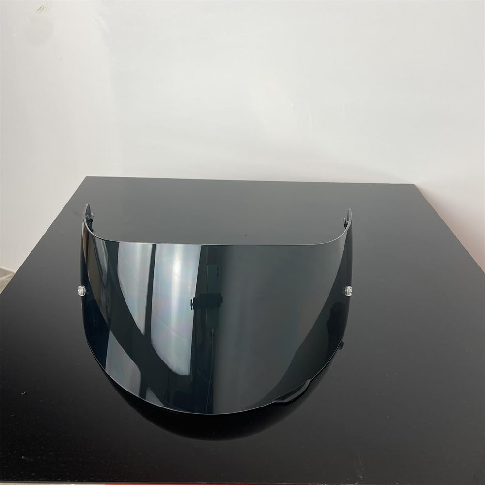 K5 Helmet Shield Visor for AGV K1 K1S K3SV K5 K5S Windshield Uv Protected Face Shield (Deep Black-Day use only)