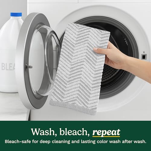 Image of Best Brands Cuisinart Cotton Kitchen Towels, 2-Pack 18x28, Bleach Safe