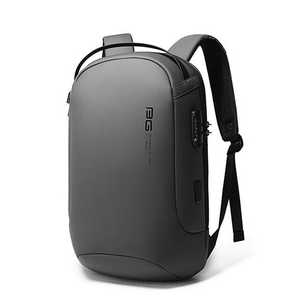 BANGE Water Resistant Anti-Theft Unisex Travel Laptop Backpack With Usb Charging And Password Number Lock (Grey) 20 Litre (B08VJB8J1J) Amazon Price History, Amazon Price Tracker