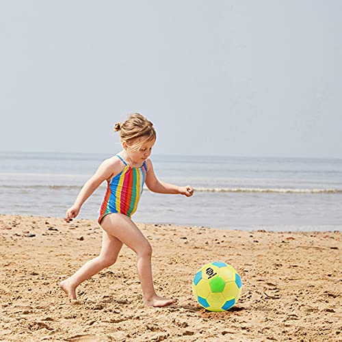 only warm サッカーボール サイズ2 サイズ3 幼児 サッカーボール ユース ベビー キッズ ニードルポンプバッグ付き ギフト (イエロー) 6枚目