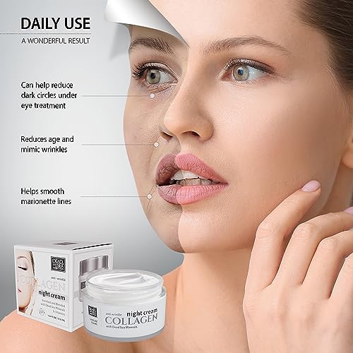 Dead Sea Collection Collagen Anti Wrinkle Night Cream thumb #3