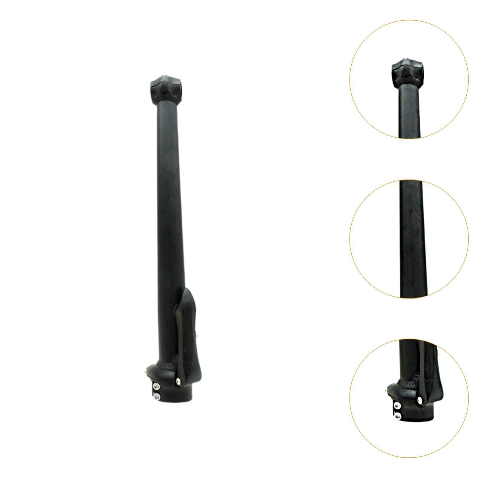 perfk Attacco Manubrio Pieghevole per Bicicletta 25,4 Mm × 25,4 Mm, Ricambio Leggero per Manubrio.