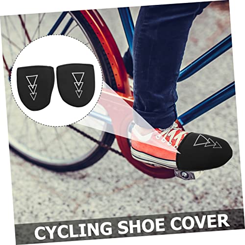 Cubrecalzados impermeables para bicicleta Kisangel, cubrebotas cortos y cálidos para ciclismo miniatura 3
