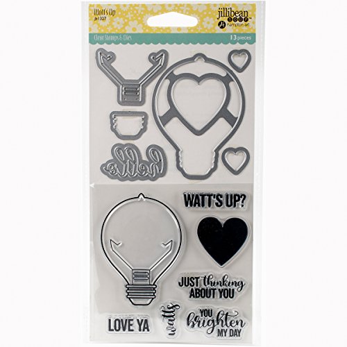 Jillibean Soup Shaker Clear Stamps & Die Set-Watts...