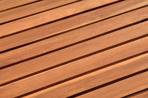 SAM Gartentisch Blossom, Balkontisch klappbar, Akazienholz massiv, Holztisch 60x60 cm, Klapptisch für Balkon, Terrasse, Wintergarten und Garten, Gartenmöbel, Pflegeleichte & wetterfeste Unikate – Bild 6