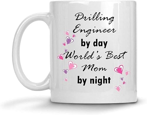 Kagrun Eydis Drilling Engineer By Day World&Amp39S Mom By Night Mug - 11 Oz White Coffee Cup cover