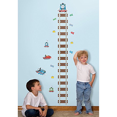 RoomMates RMK1126GC Thomas and Friends Growth Chart Peel and Stick Wall Decal