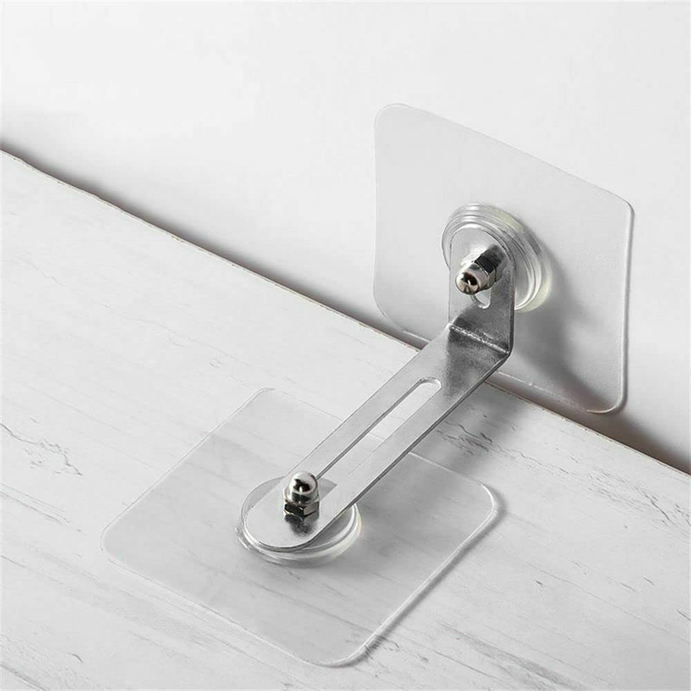 Nityasiddh Cabinet Lock Adhesive Furniure Wall Anchors Anti-overturning Fixed Clip Useful Adhesive Furniture Wall Anchors Anti-Falling Fixture Self-Adhesive Cabinet (Regular) (2 Pic) (B0BQW14C1B) Amazon Price History, Amazon Price Tracker