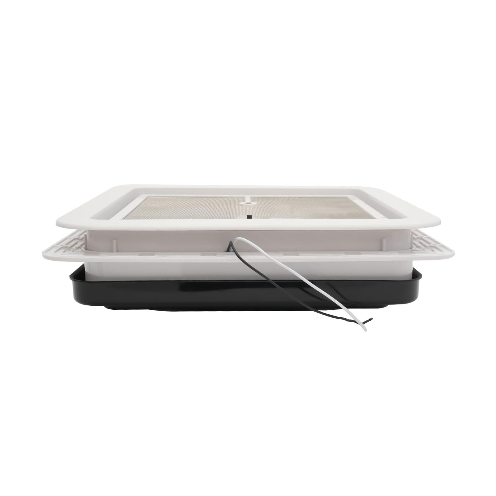 Claraboya, Ventana De Techo Tragaluz Vent 42 X 42 Cm Para Autocaravana, Caravana, Ventana De Techo Estándar De 14 X 14 Pulgadas Con Aberturas Claras