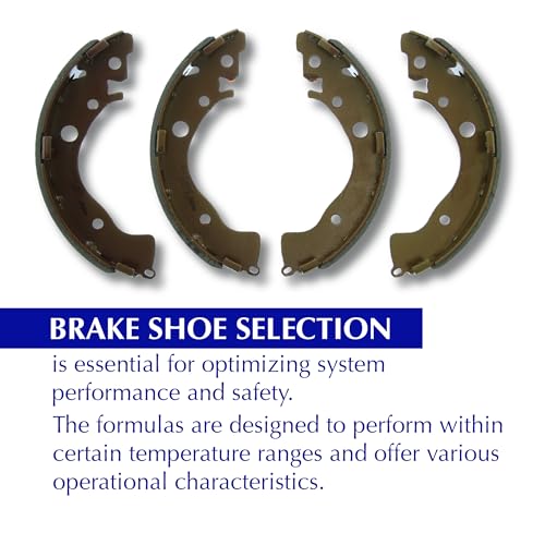 Image of Centric Premium 111.02460 Automotive Front /Rear Drum Brake Shoe Set for Selected Buick, Chevrolet, GMC, Oldsmobile Model Years