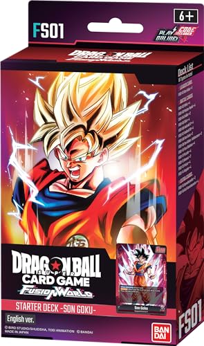 Bandai Dragon Ball Super CG: Starter Deck - Fusion World (FS01) | Trading Card Game | Ages 6+ | 2 Players | 30 Minutes Playing Time